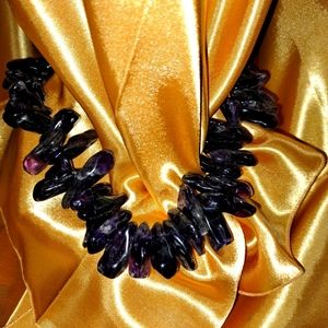 Natural Amethyst necklace